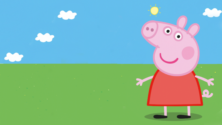 Peppa Rizz Background TV Shows Backgrounds for Zoom and Teams