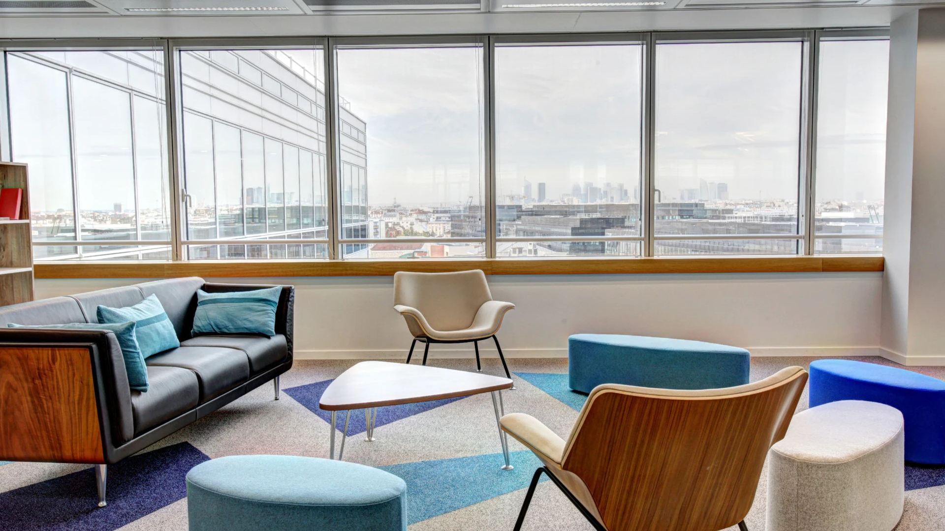Professional Office Lounge Background For Your Online Meetings